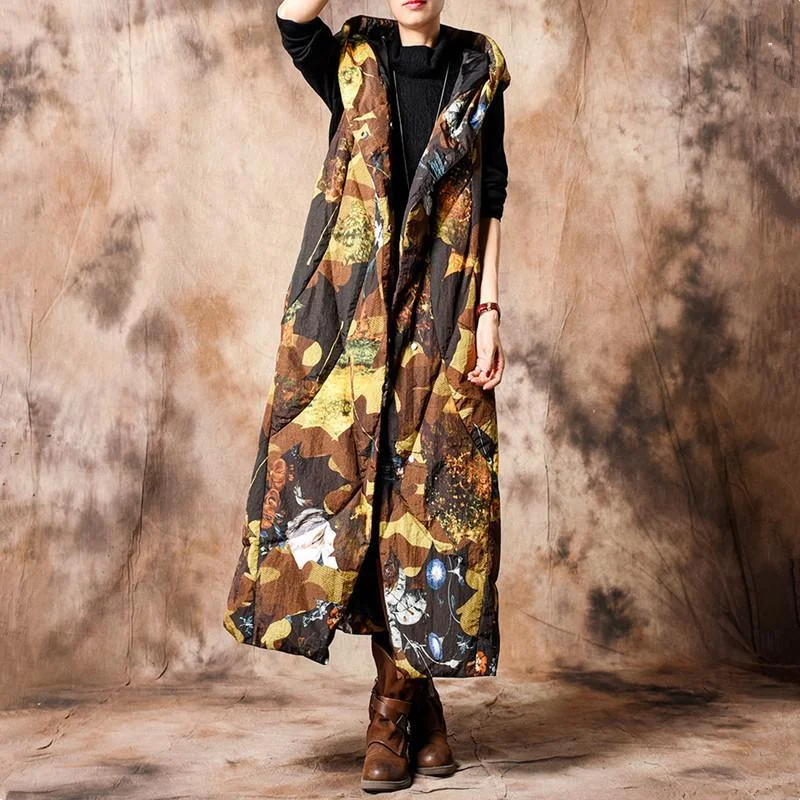 Casual camouflage winter parkas trendy plus size hooded winter coat