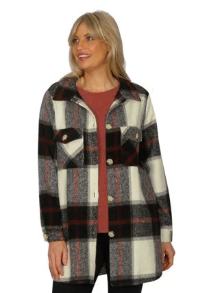 Emily Adams Longer Check Jacket