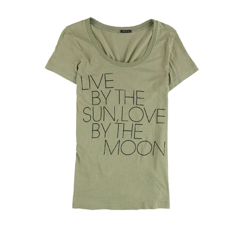 Dirty Violet Womens Live By The Sun Graphic T-Shirt