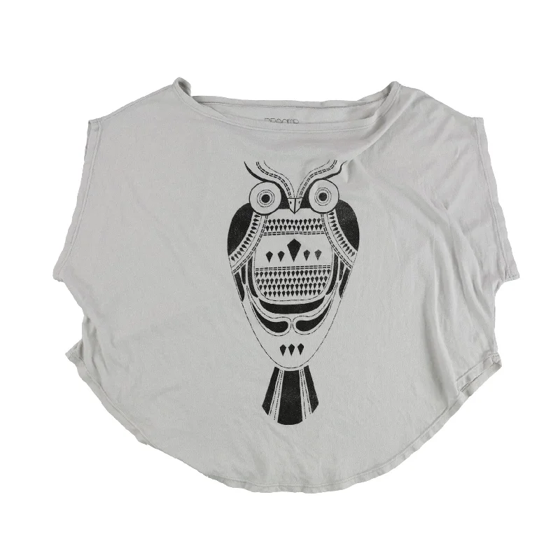 Dreamr Womens Owl Graphic T-Shirt