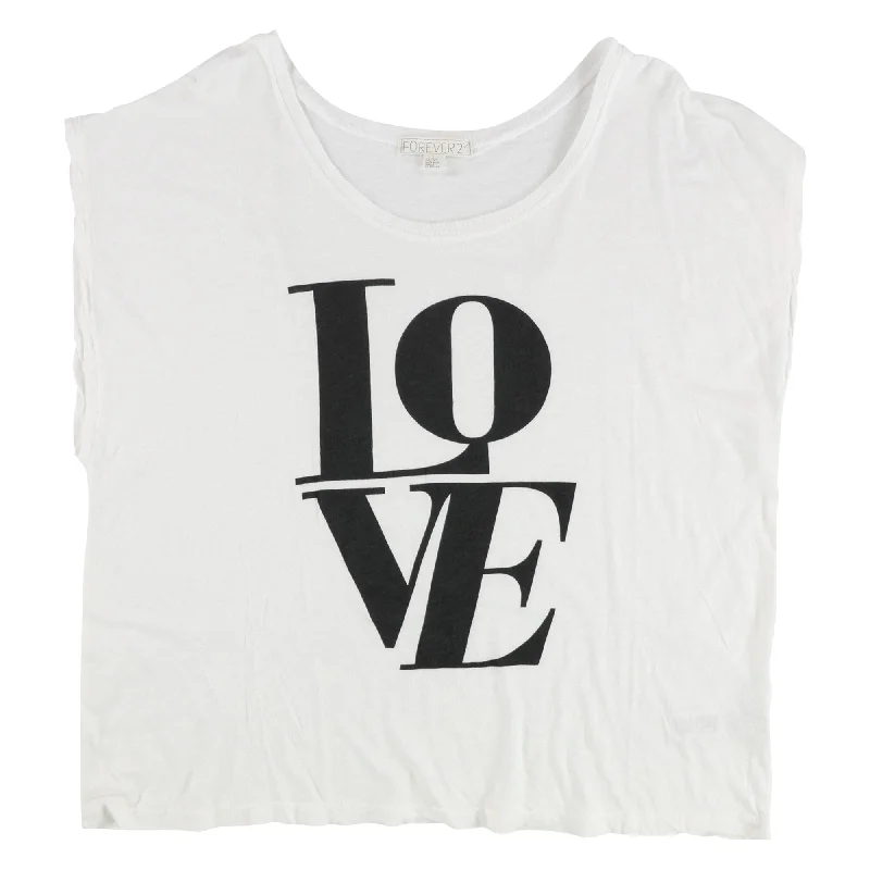 Forever 21 Womens Love Graphic T-Shirt