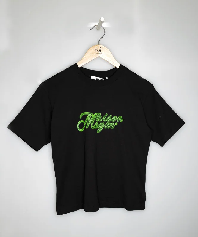 Logo-print T-shirt Black