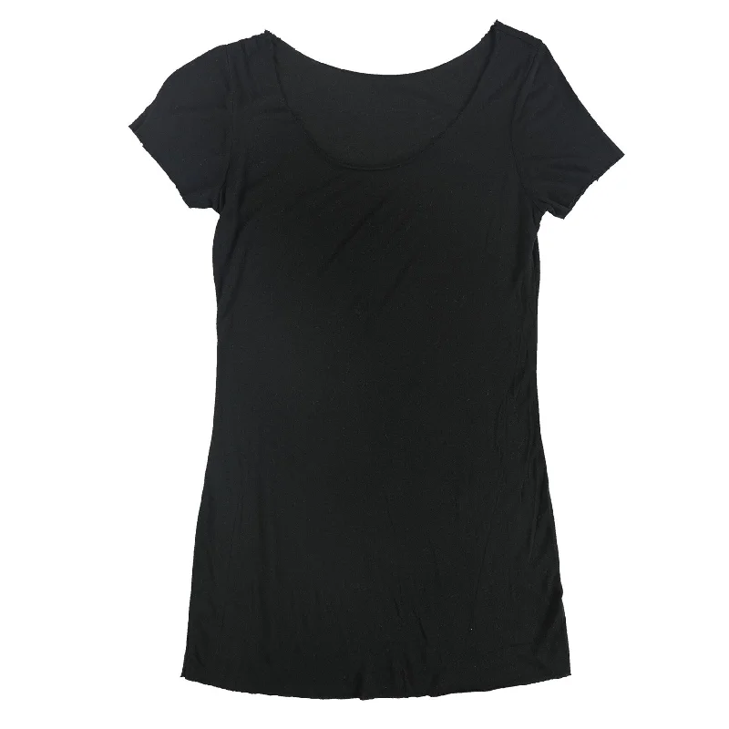 Tags Weekly Womens Solid Basic T-Shirt