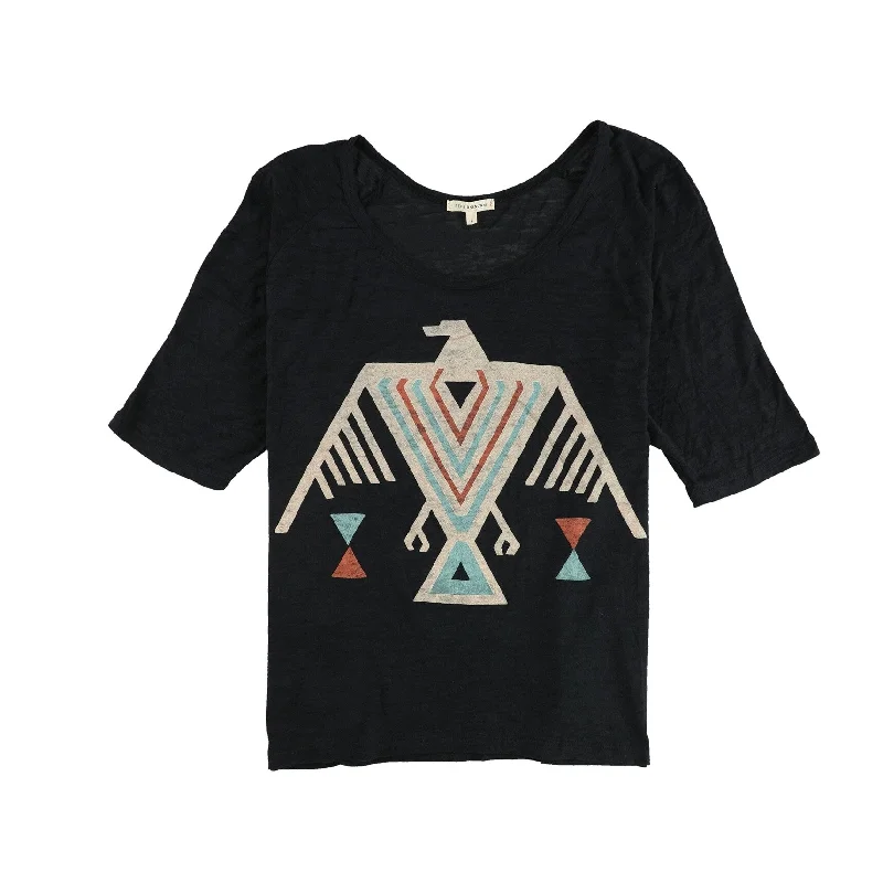 Title Unknown Womens Aztec Bird Graphic T-Shirt