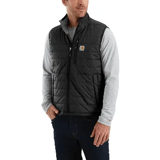 Gilliam Rain Defender Relaxed Fit Lightweight Insulated Vest - Black