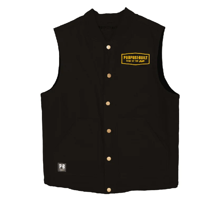 THE BURTON VEST - BLK