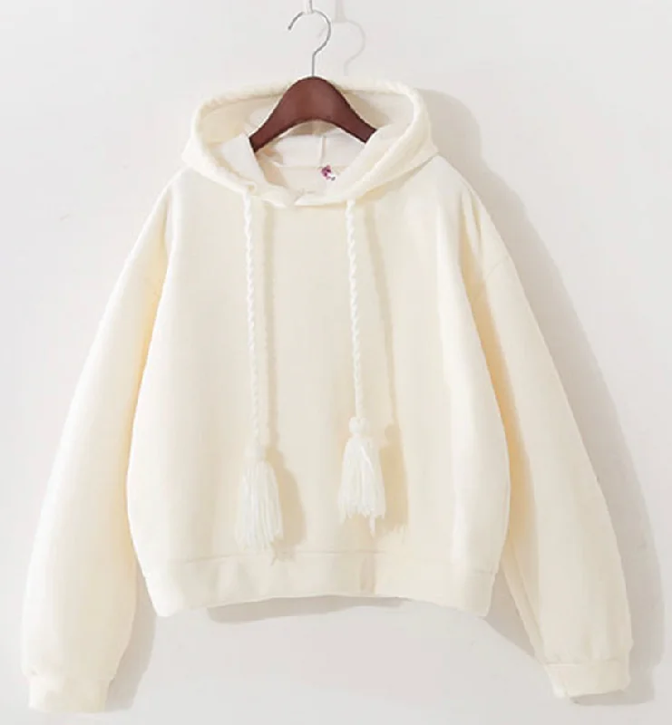 Sweet oversized cropped hoodie  237