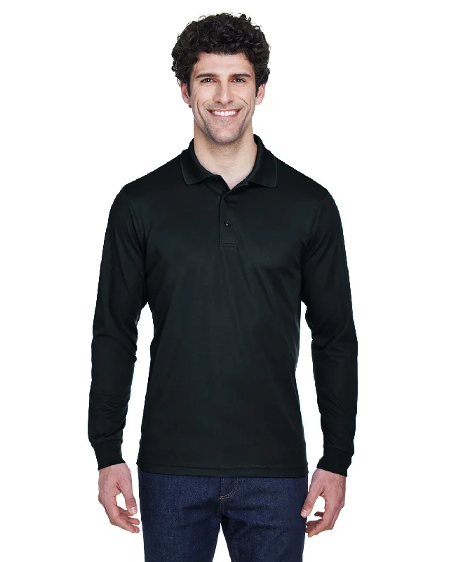 Core 365 88192 Men's Pinnacle Performance Long-Sleeve Piqu Polo