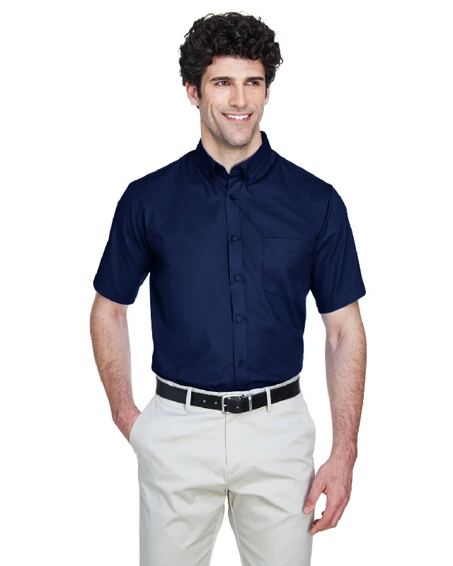 Core 365 88194 Men's Optimum Short-Sleeve Twill Shirt