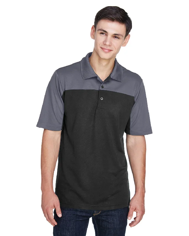 Core 365 CE101 Men's Balance Colorblock Performance Piqu Polo