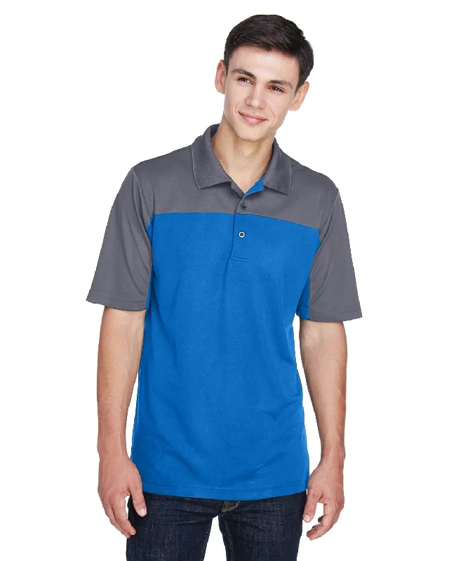 Core 365 CE101 Men's Balance Colorblock Performance Piqu Polo