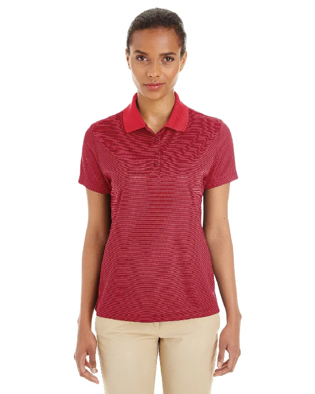 Core 365 CE102W Ladies' Express Microstripe Performance Piqu Polo