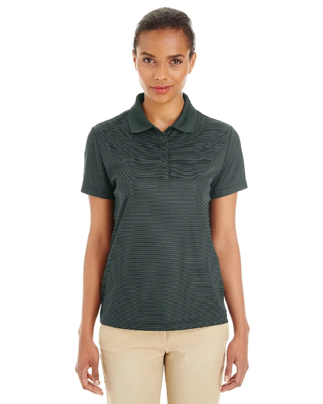 Core 365 CE102W Ladies' Express Microstripe Performance Piqu Polo