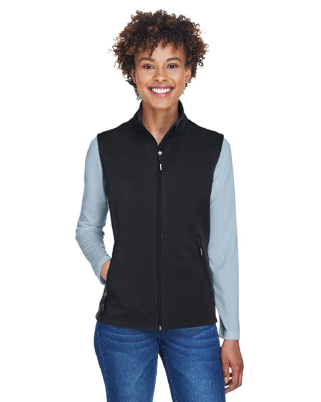 Core 365 CE701W Ladies' Cruise Two-Layer Fleece Bonded SoftShell Vest