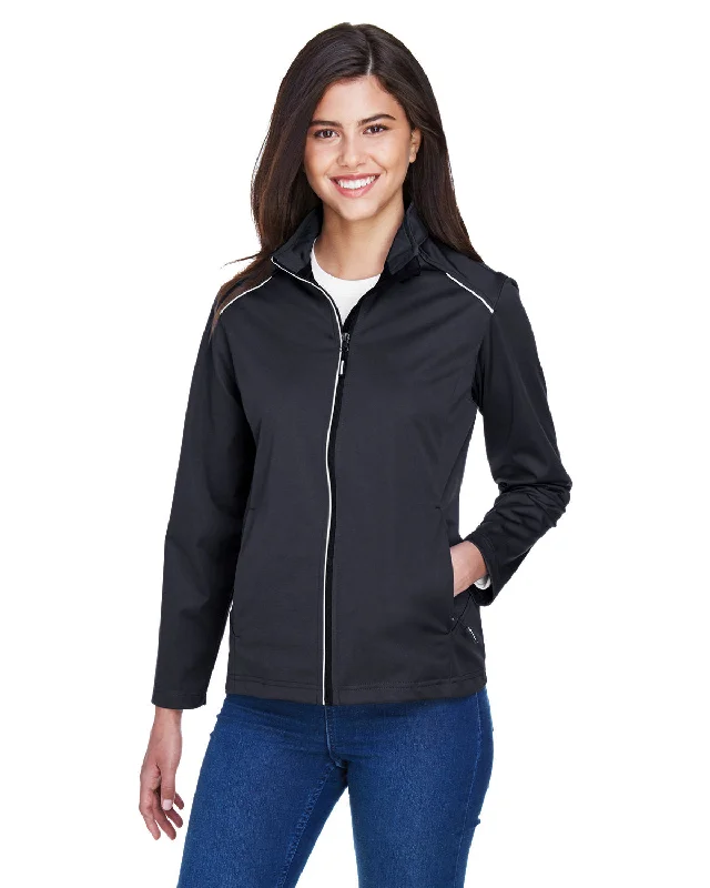 Core 365 CE708W Ladies' Techno Lite Three-Layer Knit Tech-Shell