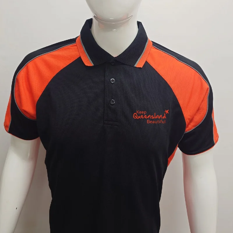 Clearance 1300 Black/Orange Polos