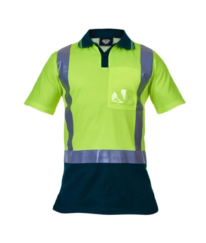 Hi Vis Day/Night Cotton Backed Polo