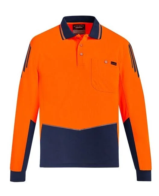 Orange/Navy