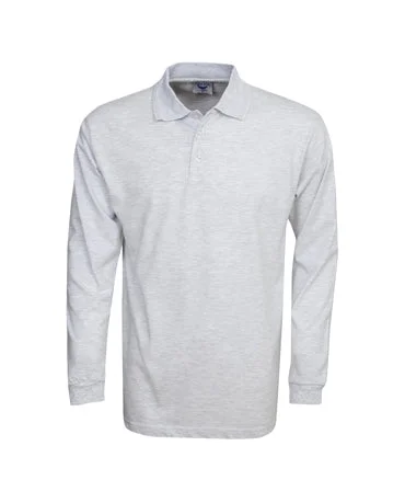 P12 White Painters L/S Premium Pre-Shrunk Cotton Polo Shirt