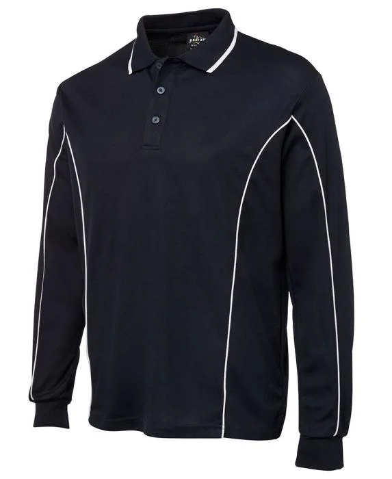 Piping Polo Long Sleeve