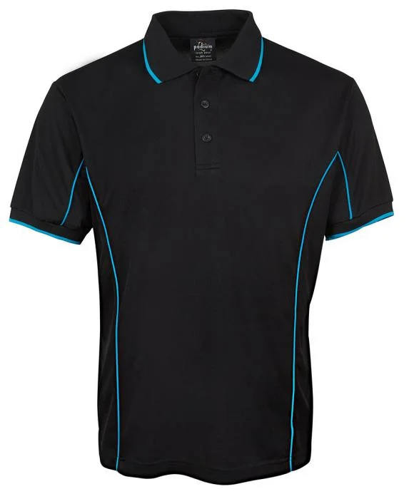 Piping Short Sleeve Polo