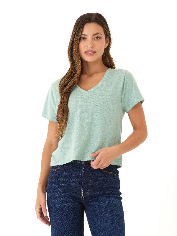 Ada Triblend V-Neck Tee